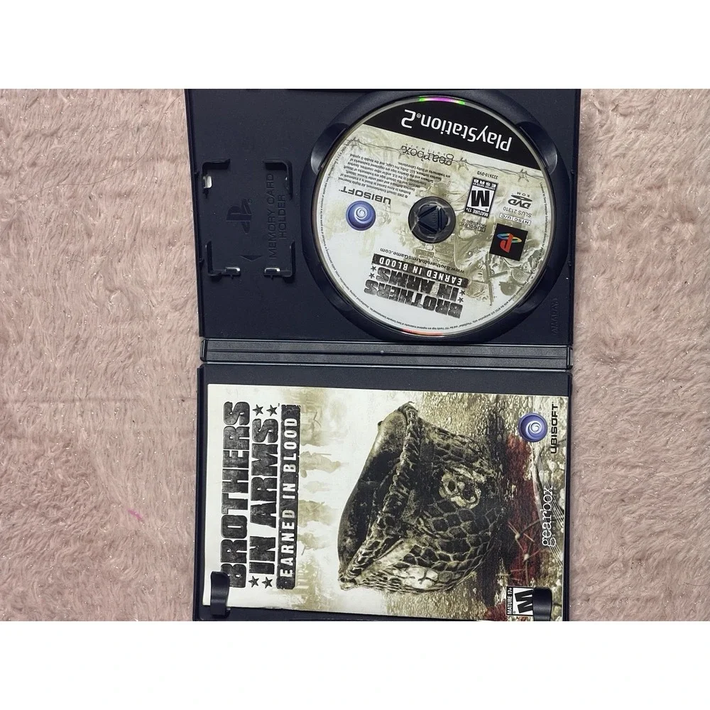 Brothers in Arms: Earned in Blood‎ (Sony PlayStation 2, 2005) PS2 Complete CIB